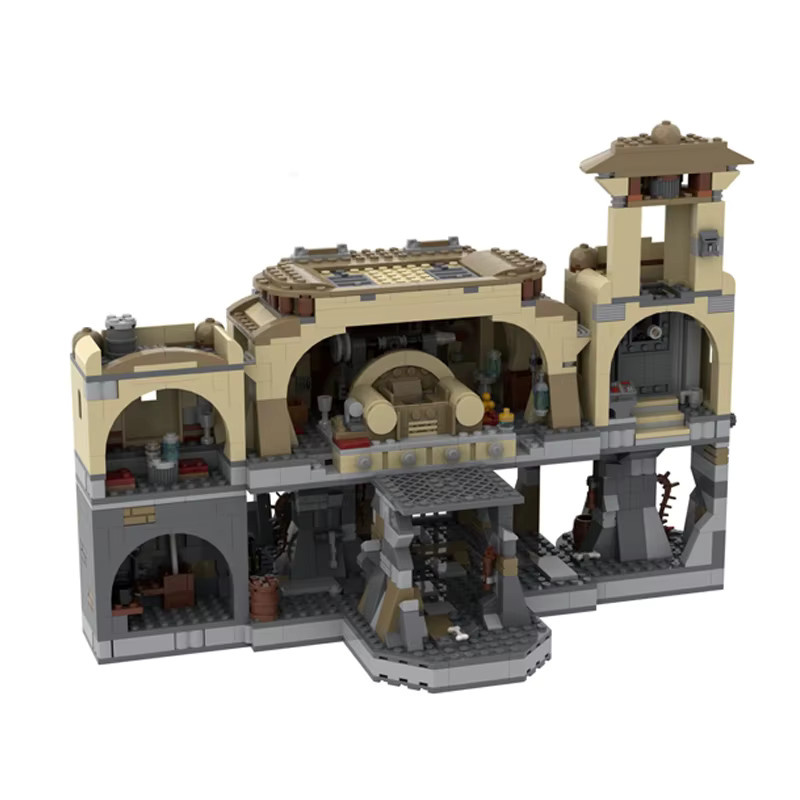 PCS Sci-Fi Thronpalast-Modell, Bausteine, Burg-Szene, Weltraum, Fantasy - Bild 2