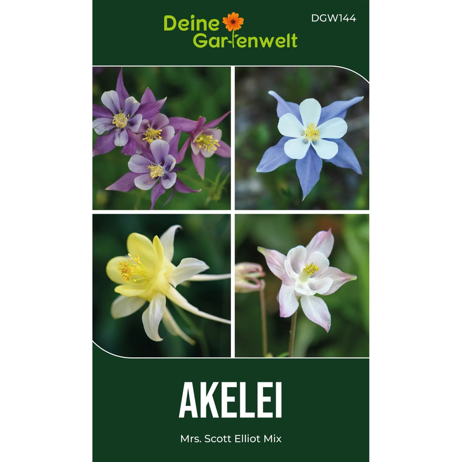 Deine Gartenwelt Akelei Mrs. Scott Elliot Mix Samen für Beete und Schnittblumen - Bild 2