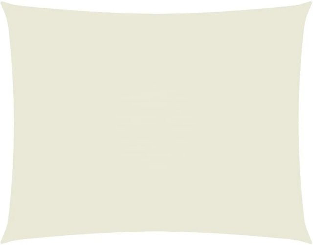 Furnicato Sonnensegel aus Oxford-Gewebe rechteckig in Creme, Breite: 25 m, Tiefe: 4 m - Bild 1