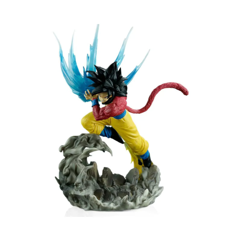 Bandai Dragon Ball Super Saiyajin 4 Goku Kamehameha Figur, Anime PVC Statue, 42cm - Bild 4