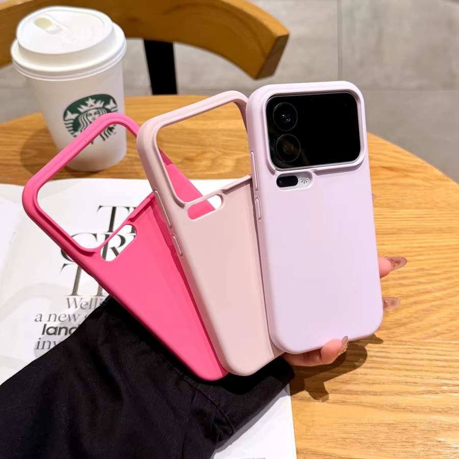 Mattierte Silikon-Handyhülle für Xiaomi Mi 17 15 S 14 13 Pro Ultra 17ProMax in Grün und Multicolour, rutschfeste Vollrahmen-Schutzhülle - Bild 1
