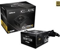 ASRock Challenger CL-750G 750W PC-Netzteil 80 Plus Gold in Schwarz und Grün - Bild 1