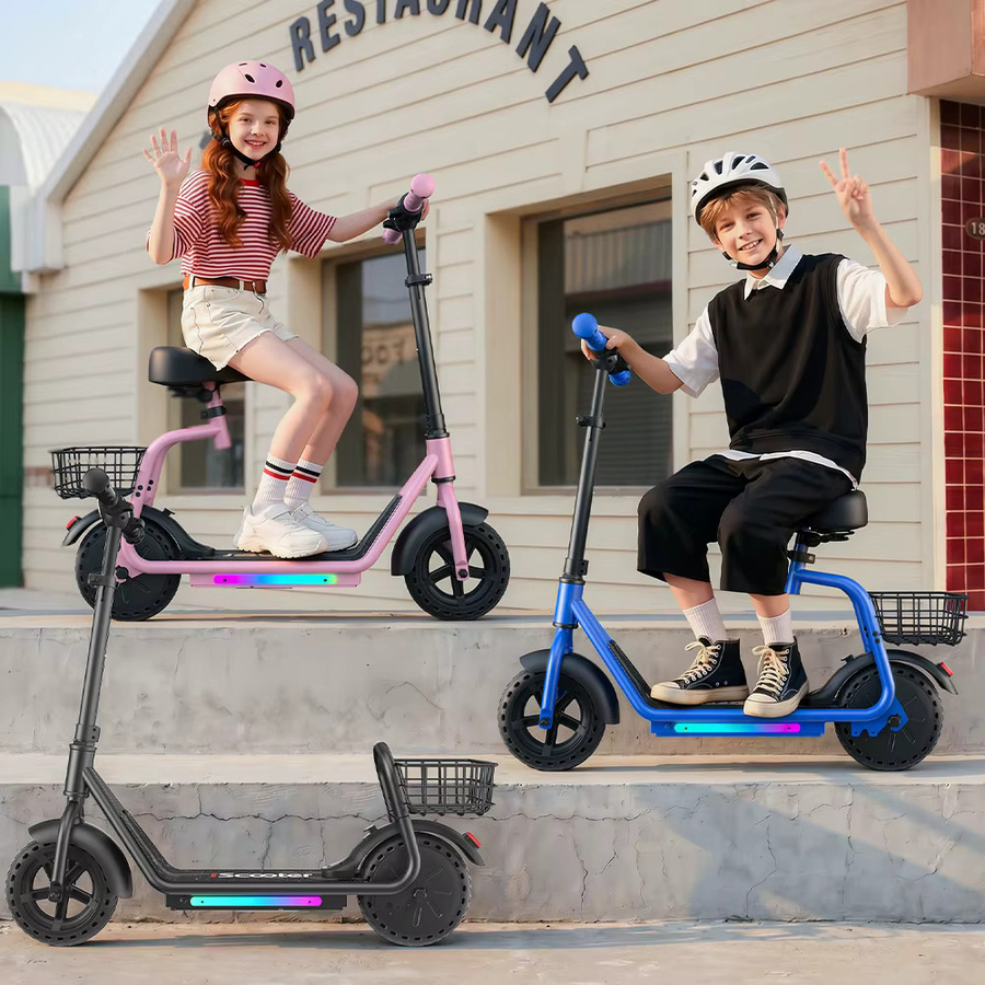 IScooter IK7 Kinder-Elektro-Scooter, 8,5 Zoll, ab 8 Jahre - Bild 5
