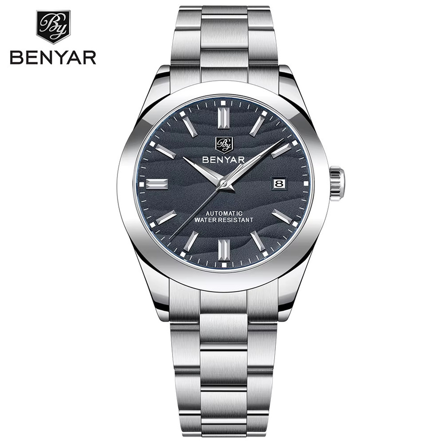 BENYAR Armbanduhr Automatik, Edelstahl, 40 mm, Herren - Bild 5