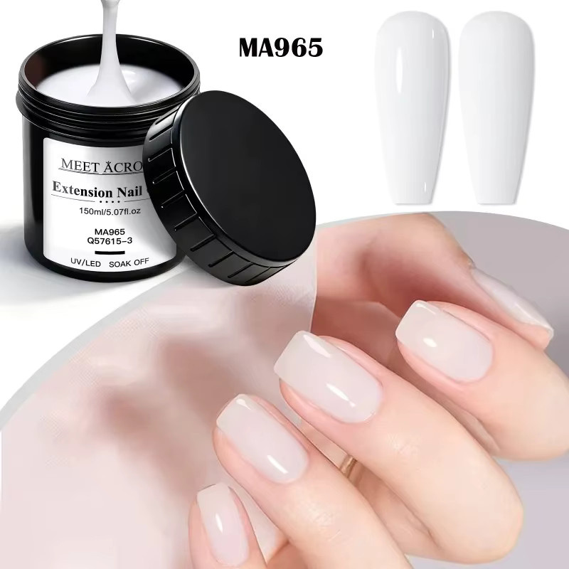 MEET ACROSS Nagelgel, 3 Stück, 150 ml, glänzend - Bild 4