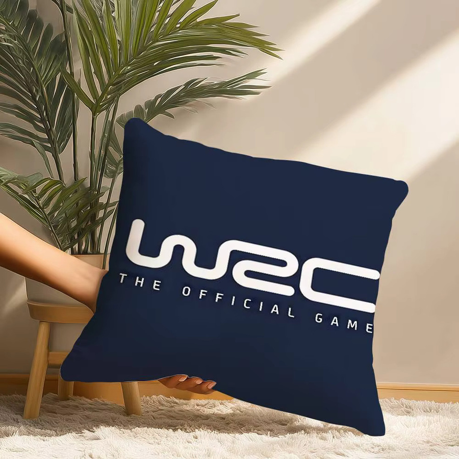 WRC Rally R-Racing S Kissenbezug aus Plüsch für dein Sofa und deine Heimdekoration - Bild 3