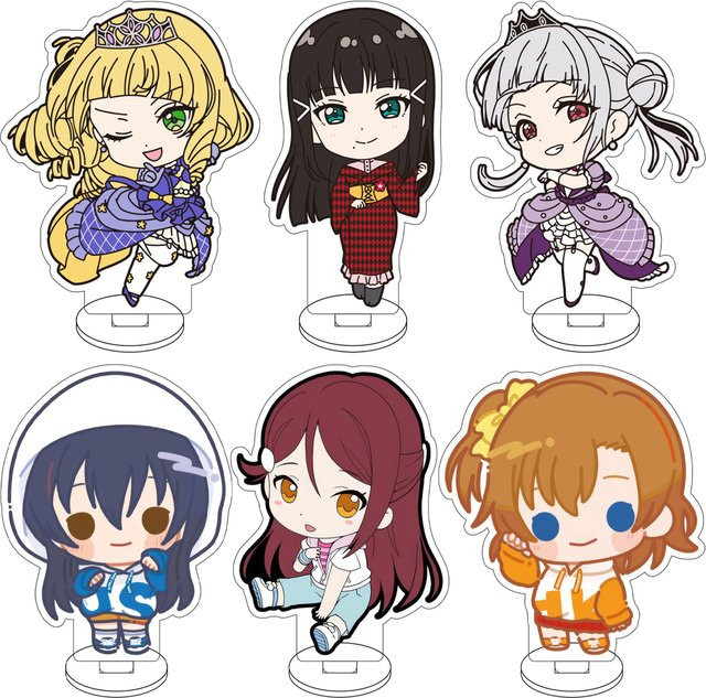 Bandai LoveLive!, Acryl-Figur Ständer, 10cm - Bild 1
