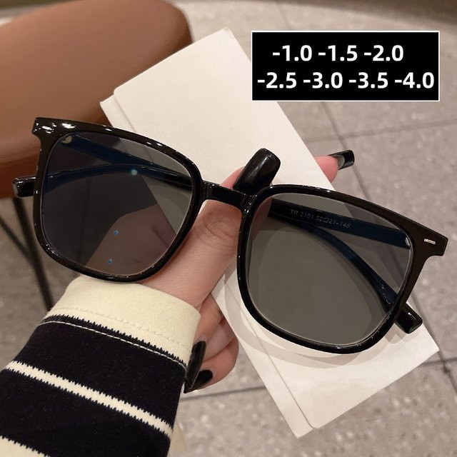 SNQP Sonnenbrille, quadratischer Rahmen, Vollrand, Kunststoff, schwarz, Damen - Bild 1
