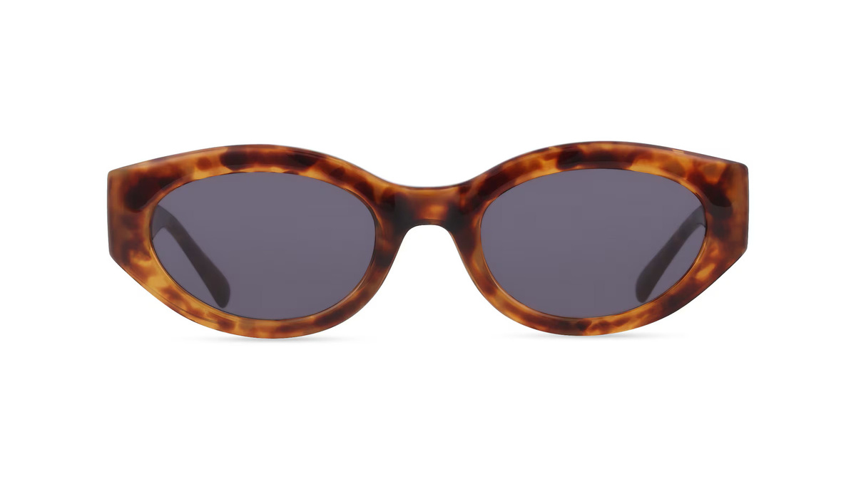 Fackelmann BD 613 SUN FA VALENTINA Sonnenbrille, Vollrand, Cat Eye, Acetat, Damen, braun - Bild 1