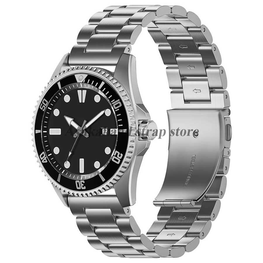 Uhrenarmband Edelstahl, Schnellverschluss, Unisex - Bild 3