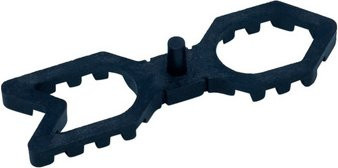 FAST Abstandshalter Deck Tool, 100 Stück, schwarz, B/T/H: 85 x 25 x 8 mm - Bild 1
