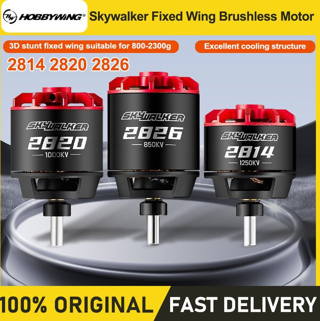 Hobbywing Skywalker Brushless Motor, für RC-Flugzeuge mit festen Flügeln - Bild 1