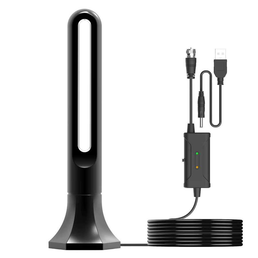ANENG 4K 1080P Ultra HDTV Digitalantenne mit 25 dBi Signalverstärker für Langstreckenempfang in Schwarz - Bild 4