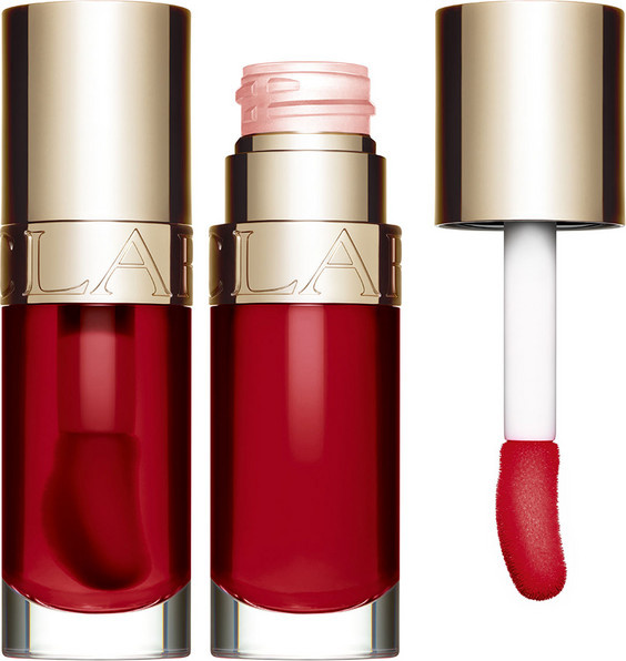 CLARINS Lip Comfort Oil, Glänzend, mit Jojobaöl, Haselnussöl, Weinrosenöl - Bild 1