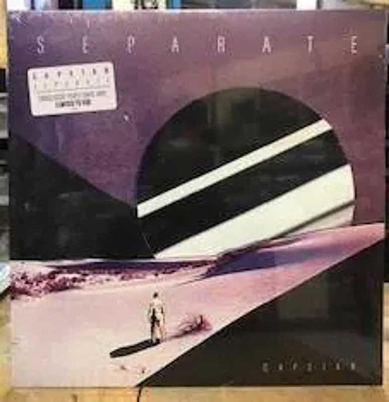 Capstan LP Schallplatte auf lila Vinyl von Fearless Records mit abstraktem Design - Bild 1