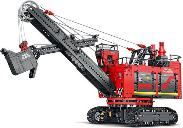 Reobrix Schaufelbagger Klemmbaustein Baggerfahrzeug 2968 Teile ab 14