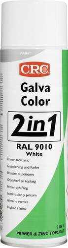 CRC Galvacolor Korrosionsschutz-Lack 2-in-1 Weiß RAL 9010 500 ml - Bild 1