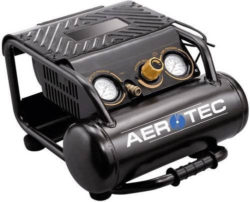Aerotec Druckluft-Kompressor OL 197-10 RC in Schwarz, Kesselinhalt: 10 l, 10 bar - Bild 1