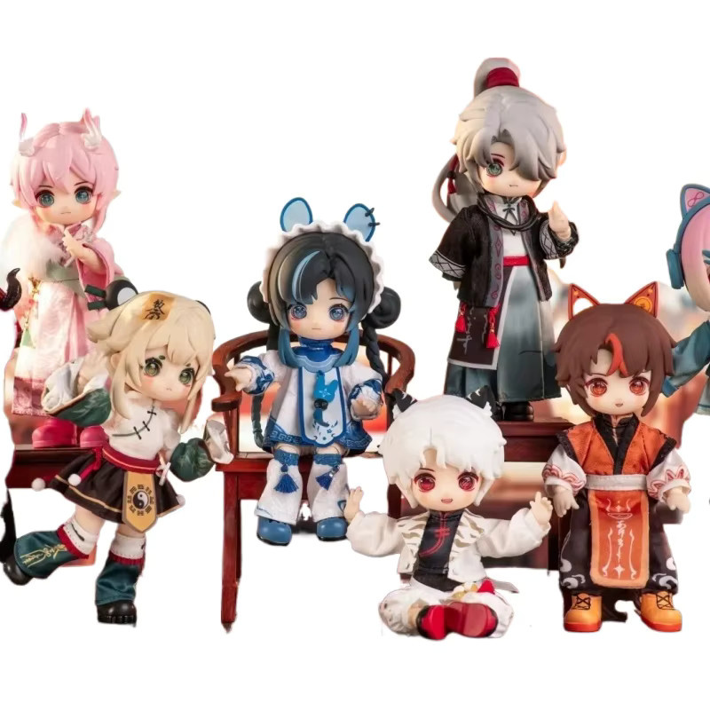Luo Jiujiu Nagi Yunxu Ji Serie 1/12 Bjd Blind Box Figur, Bunt / Mehrfarbig - Bild 4