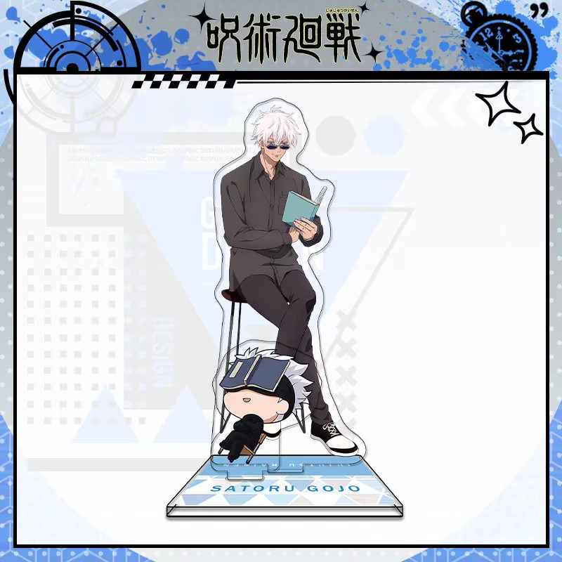 Bandai Jujutsu Kaisen Gojo Satoru Acryl Stand Figur aus Manga Anime Dekorationsfigur aus Acryl Höhe: 16,0 cm - Bild 2
