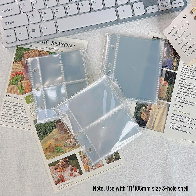the BAY Transparente PP-Kartenalbumseiten im Taschenstil für A4, A5, A7 und M5 mit 2 bis 9 Taschen zur Aufbewahrung als Loseblatt - Bild 2