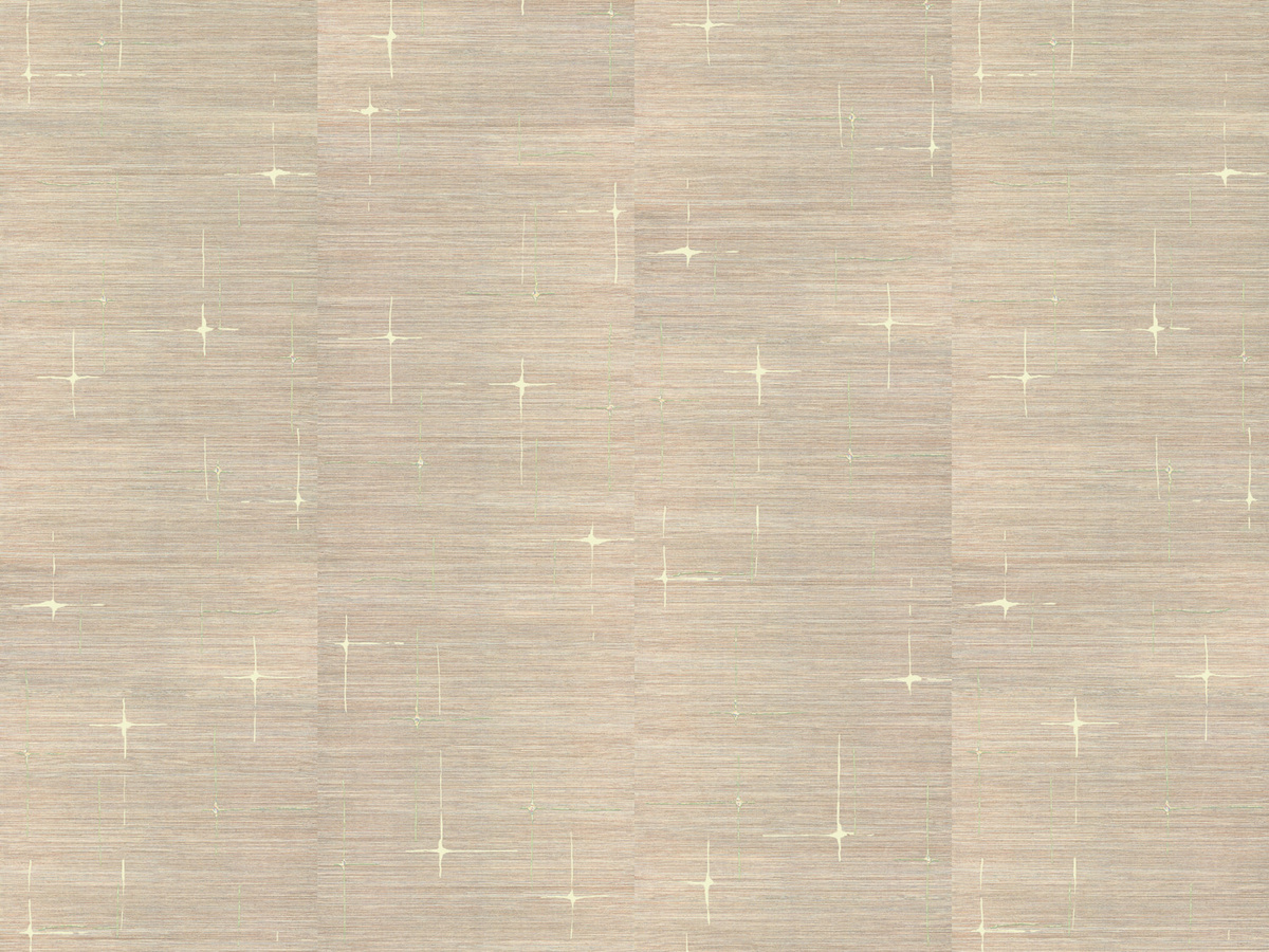 Élitis Tapete Orphée RM 1076 02 in Beige mit geometrischem und abstraktem Design - Bild 1