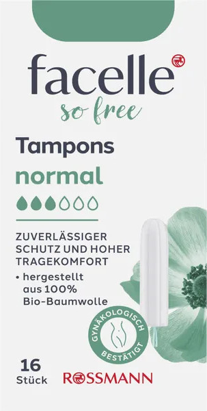 Facelle So Free Tampons normal - Bild 1