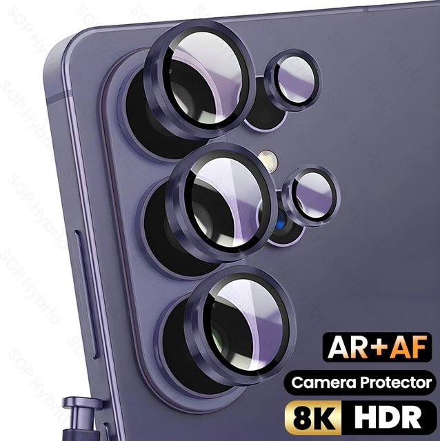 Metallring-Kameraglas-Schutz für Samsung Galaxy S26 Ultra 5G in Purple mit HD Rücklinsenabdeckung - Bild 1