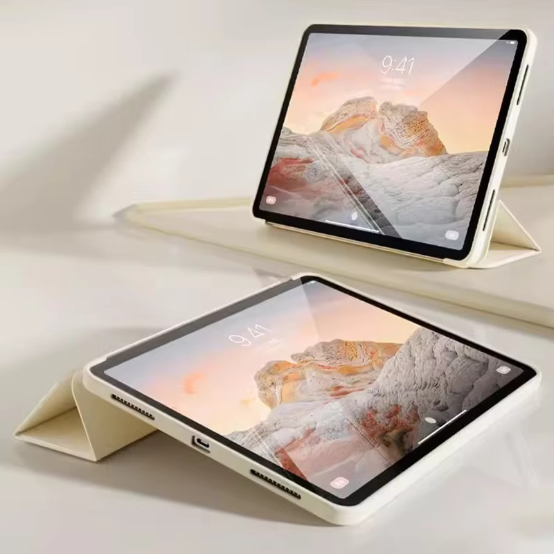 Stoßfeste PU-Tablet-Hülle für Apple iPad in Schwarz oder Grün - Bild 5