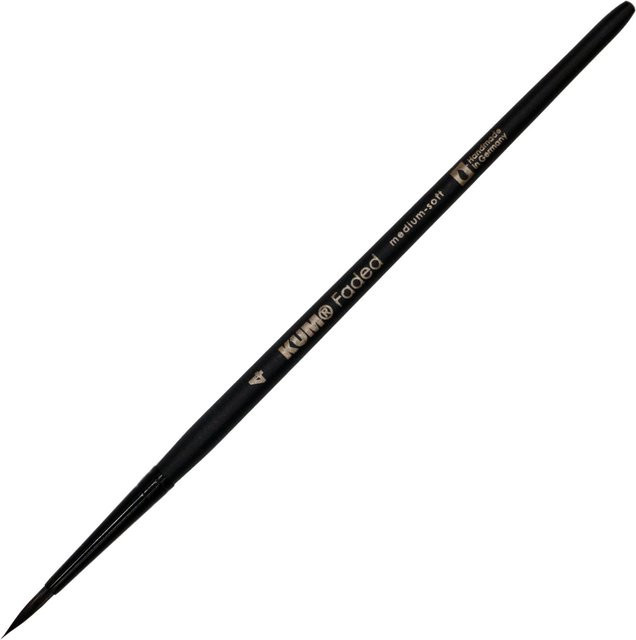 KUM Pinsel Faded Round 4 Schwarz für Professionals - Bild 1