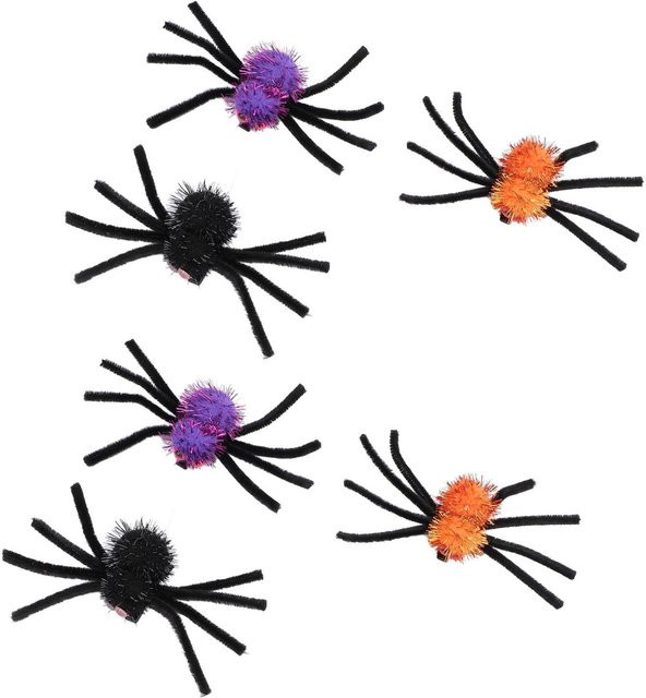 Koogeelife Haarspangen Spinnen, 6 Stück - Bild 1
