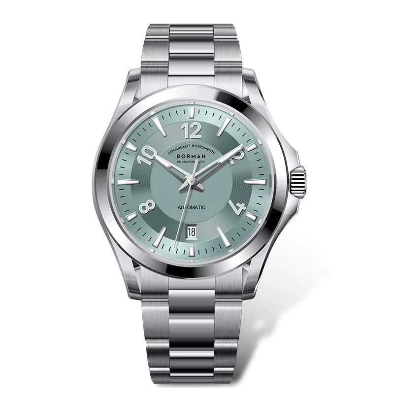 BORMAN Armbanduhr, Automatik, 41,5 mm, Herren, 50 m wasserdicht, Saphirglas - Bild 5