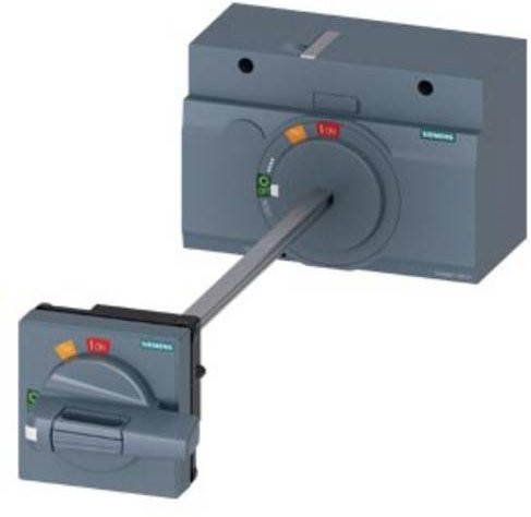 Siemens Türkupplungsdrehantrieb 3VA9467-0FK21 in Grau, Breite: 13,8 cm, Höhe: 9,4 cm - Bild 1