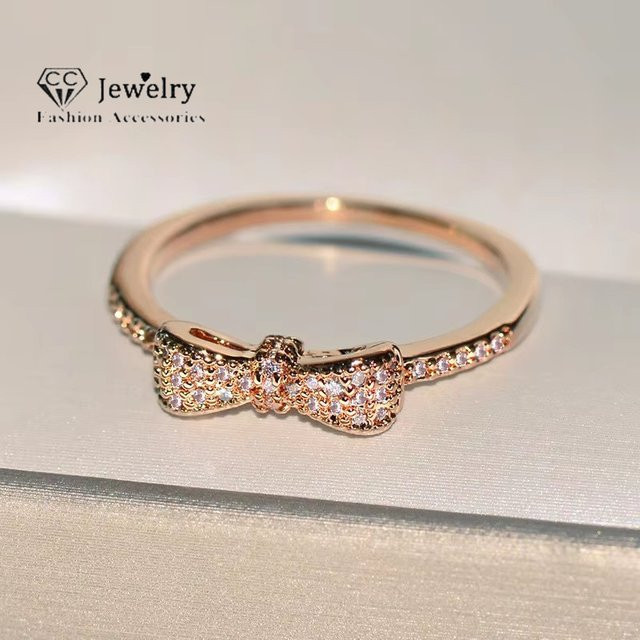 CC&BYX Ring, Roségold, Zirkonia, Damen - Bild 1