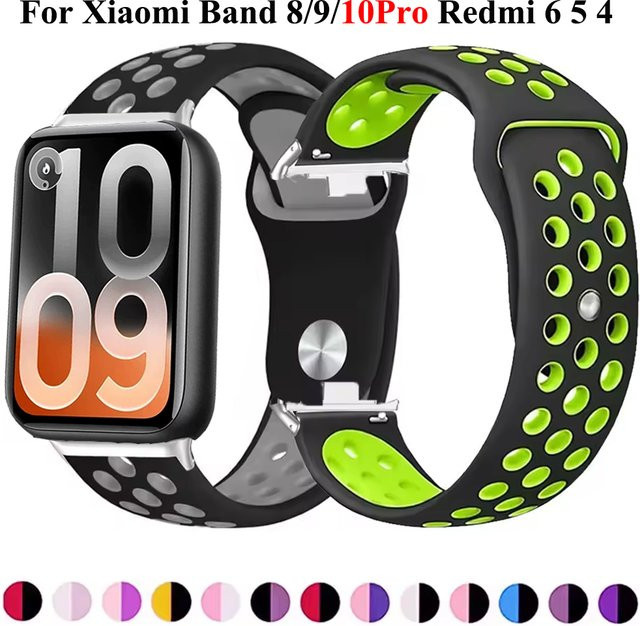 Xiaomi Uhrenarmband Silikon, Schwarz, Unisex - Bild 1