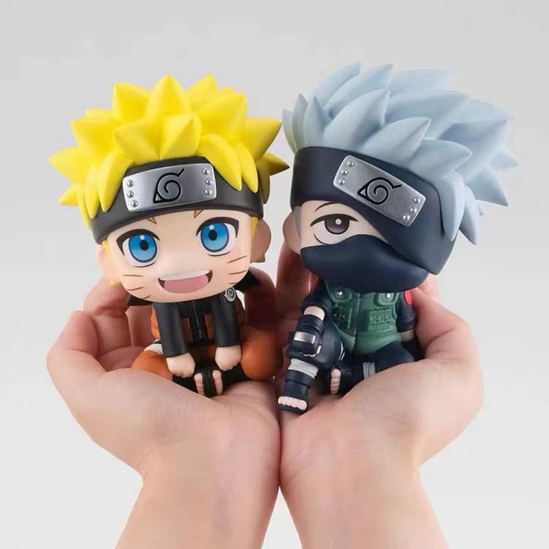 Yiran toy 1 Naruto Action Figur Naruto Kakashi Sasuke Itachi 9cm - Bild 1