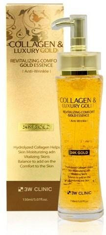 3W Clinic Kollagen & Gold Essenz Serum, 150 ml, Unisex - Bild 1