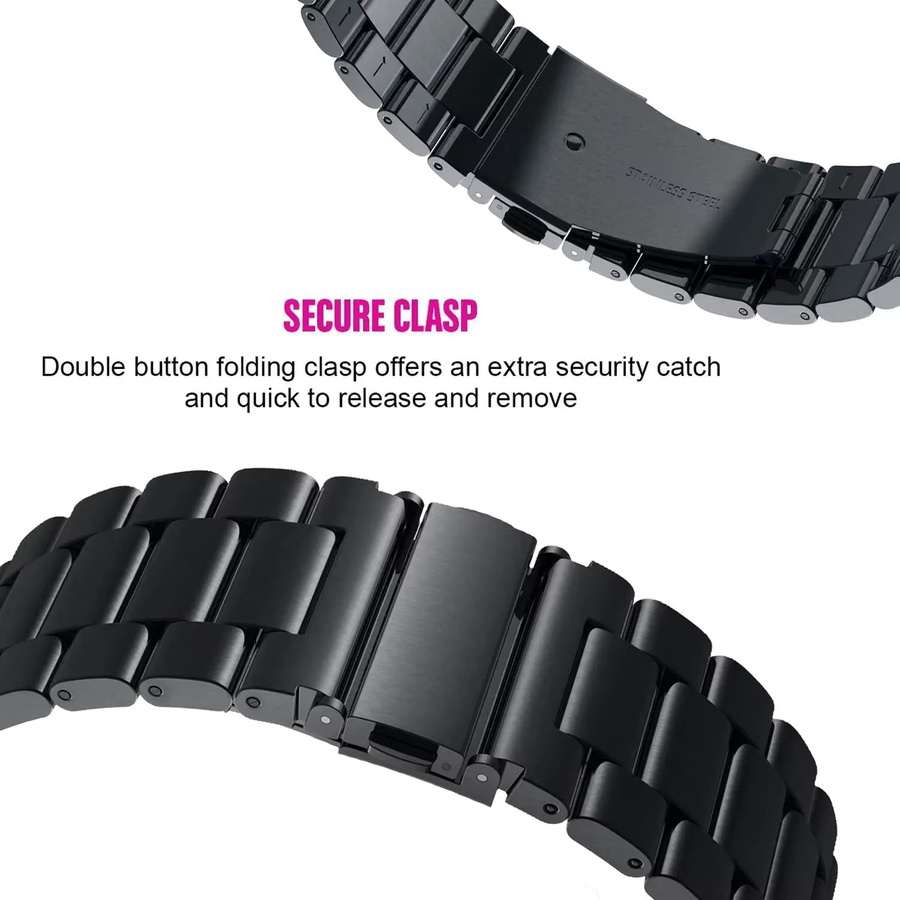 Uhrenarmband Edelstahl, Unisex - Bild 3