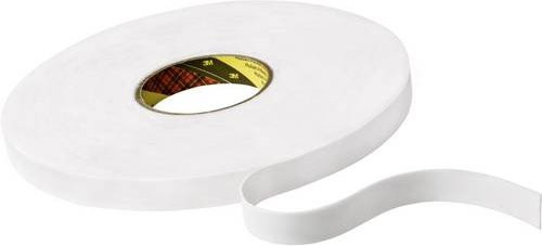 3M 9508W Doppelseitiges Klebeband Weiß, Breite: 12 mm, Länge: 66 m - Bild 1