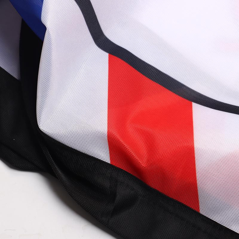 Maker Daily Mobile Barbershop Federflagge aus Polyester, Schwarz, einseitig bedruckt - Bild 5