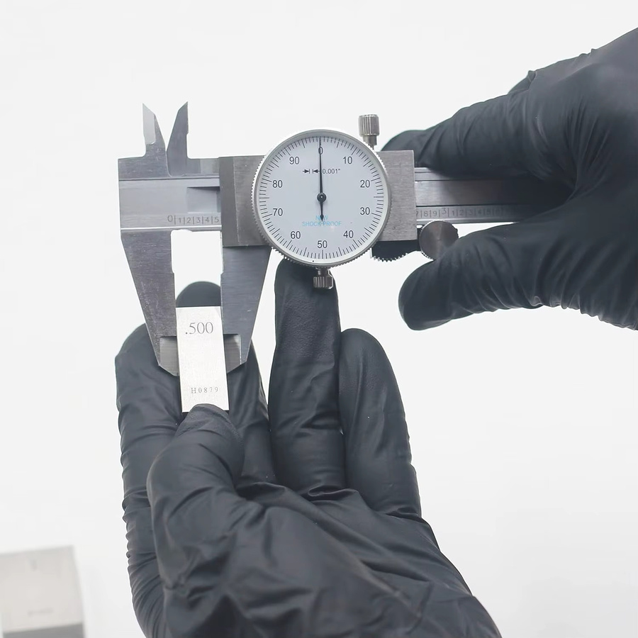 Präzisions-Messschieber aus Edelstahl in Silber mit 6-Zoll-Zifferblatt für professionelle DIY-Messungen - Bild 2
