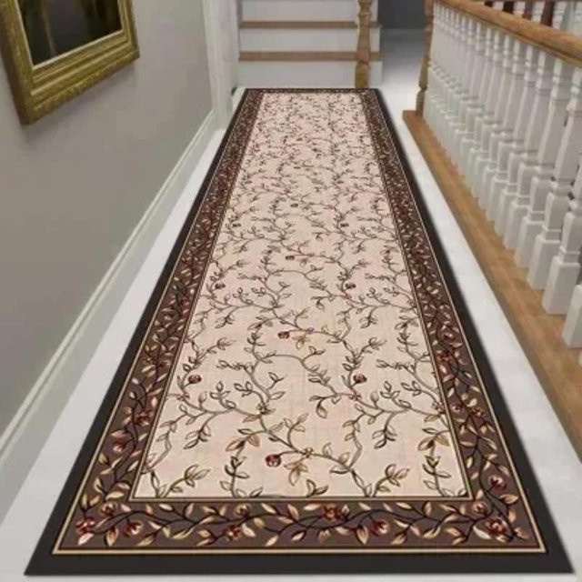 Anti-Rutsch Flurläufer Super Six in Beige, rechteckiger Teppich für Flur und Eingangsbereich, Breite: 40 cm, Länge: 60 cm - Bild 1