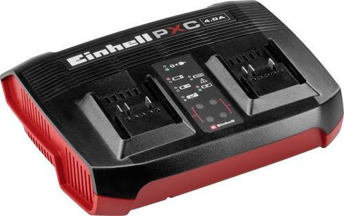 Einhell Power X-Twincharger Ladegerät in Schwarz - Bild 1