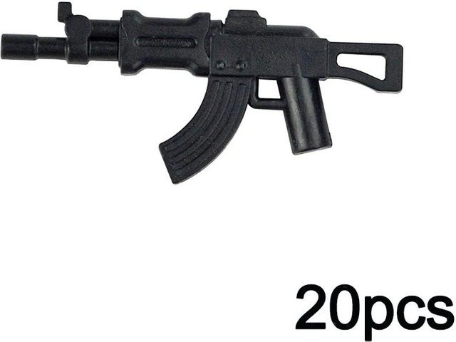 Linyi toy car WK2 Militär Swat Waffen Ziegel, 20-teiliges Set, ab 6 Jahren - Bild 1