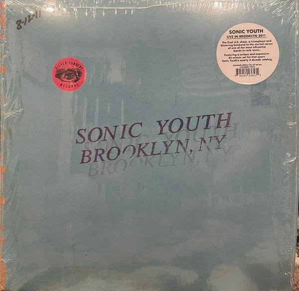 Sonic Youth – Live in Brooklyn 2011 LP Schallplatte, Silver Current Records, Grau, Rock - Bild 1