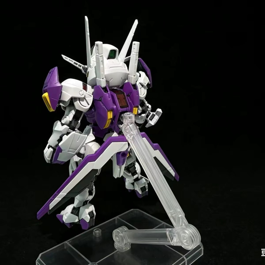 Bandai MGSD XVX-016 Aerial, Modellbausatz, Roboter, lila, Kunststoff - Bild 3