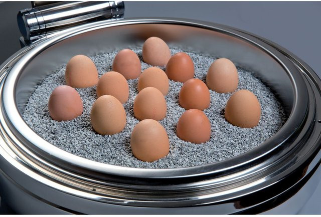 APS Wärme-Kies für Chafing Dishes, Grau, 7 kg - Bild 1