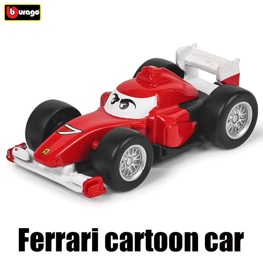Bburago Ferrari Fiorano Q-Version, Spielzeugauto, 1:64, aus Metall - Bild 2