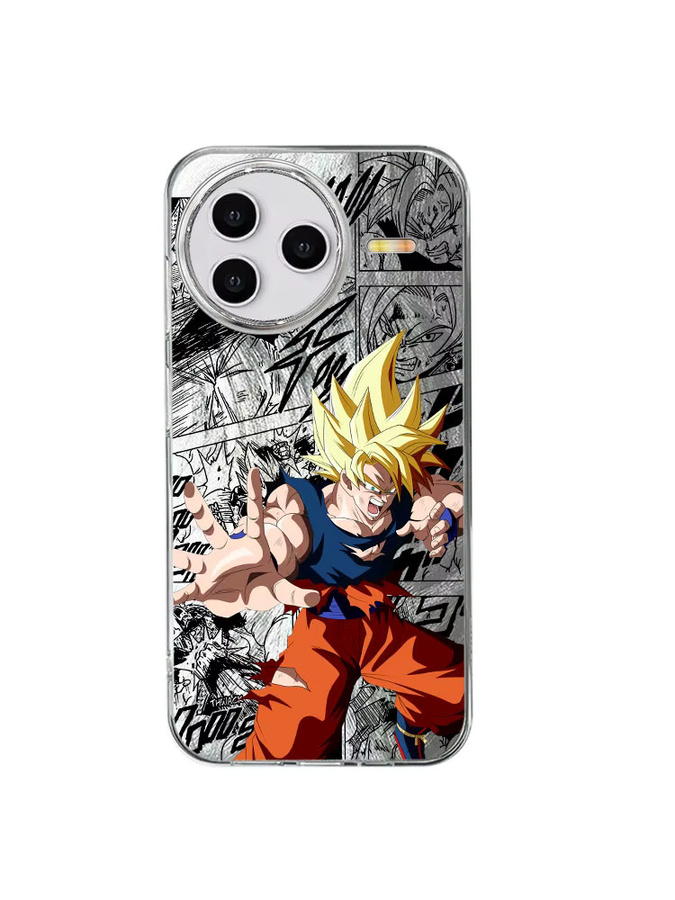 Dragon Ball Anime Goku Handyhülle für Xiaomi Redmi Note 13 Pro Note 9 10 Pro 14C 13C K80 Pro Schwarz Soft Shell - Bild 6