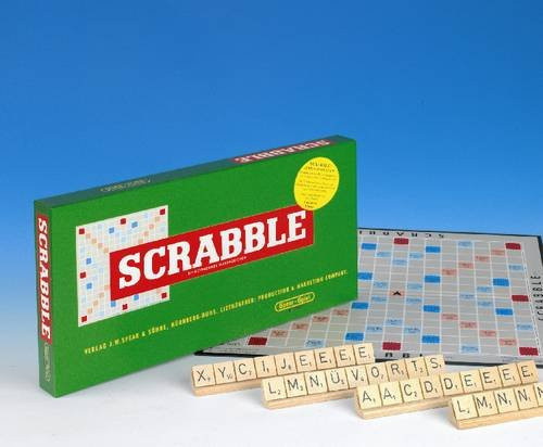 Piatnik Scrabble Jubiläumsspiel mit Holzsteinen und Leinenoberfläche - Bild 1